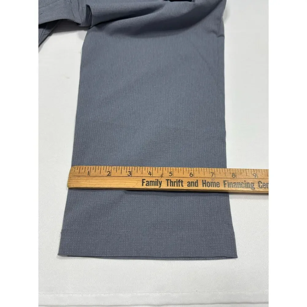 Lululemon Men's Commission Pant Classic Fit Size 34x27 Gray